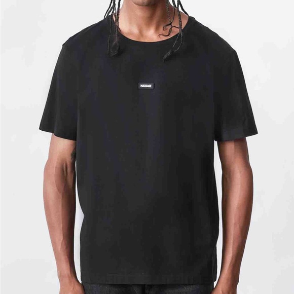 Mackage Men brand New T-Shirt - ACE BLACK L - Picture 4 of 5